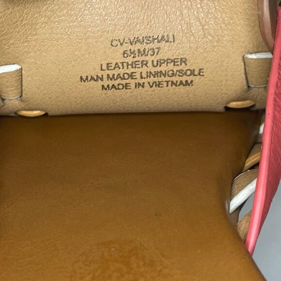 Crown Vintage Multi Color Slip On Sandals size 6.5 - Picture 5 of 8